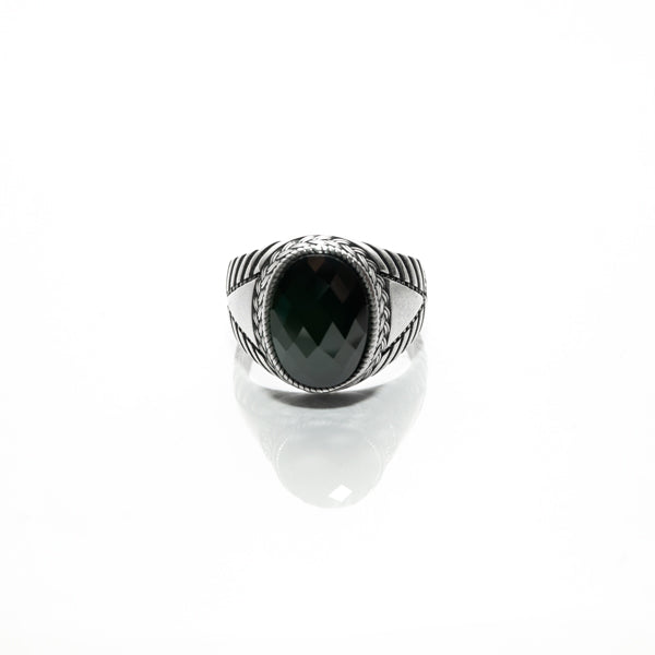 METEOR SILVER RING