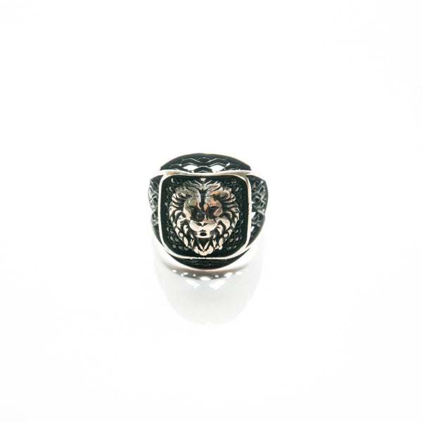 LION CLASSIC SILVER RING