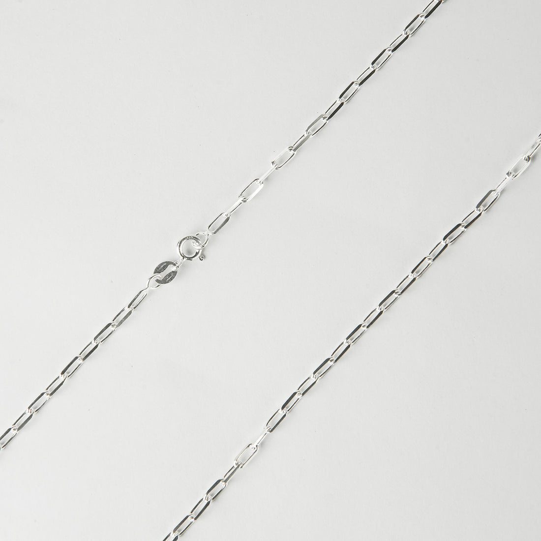 Italian Clip Silver Chain 2 MM