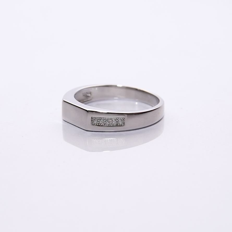 Stag silver ring