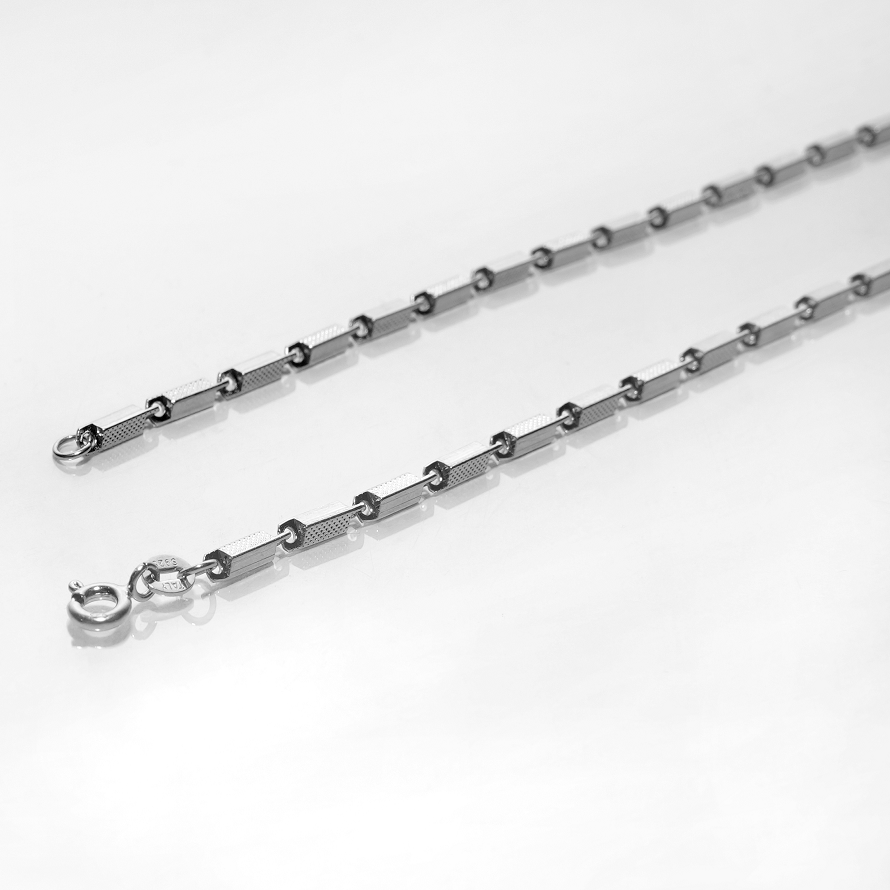 men’s forest silver chain