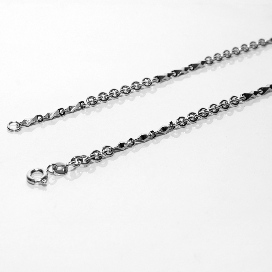 luminous link silver chain